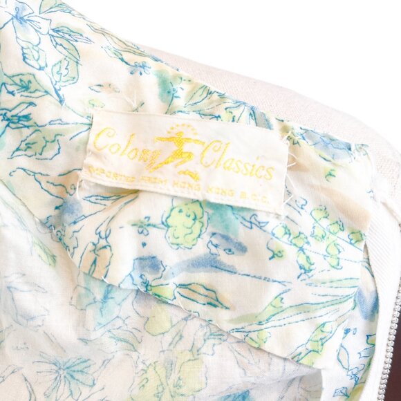 Vintage 60's Colony Classics Floral Tie Waist Dress - Picture 10 of 10